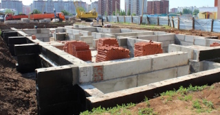 Фундаменты промышленных зданий в Гае цена от 25004 руб. -  заказать строительство фундамента промздания под стальные колонны